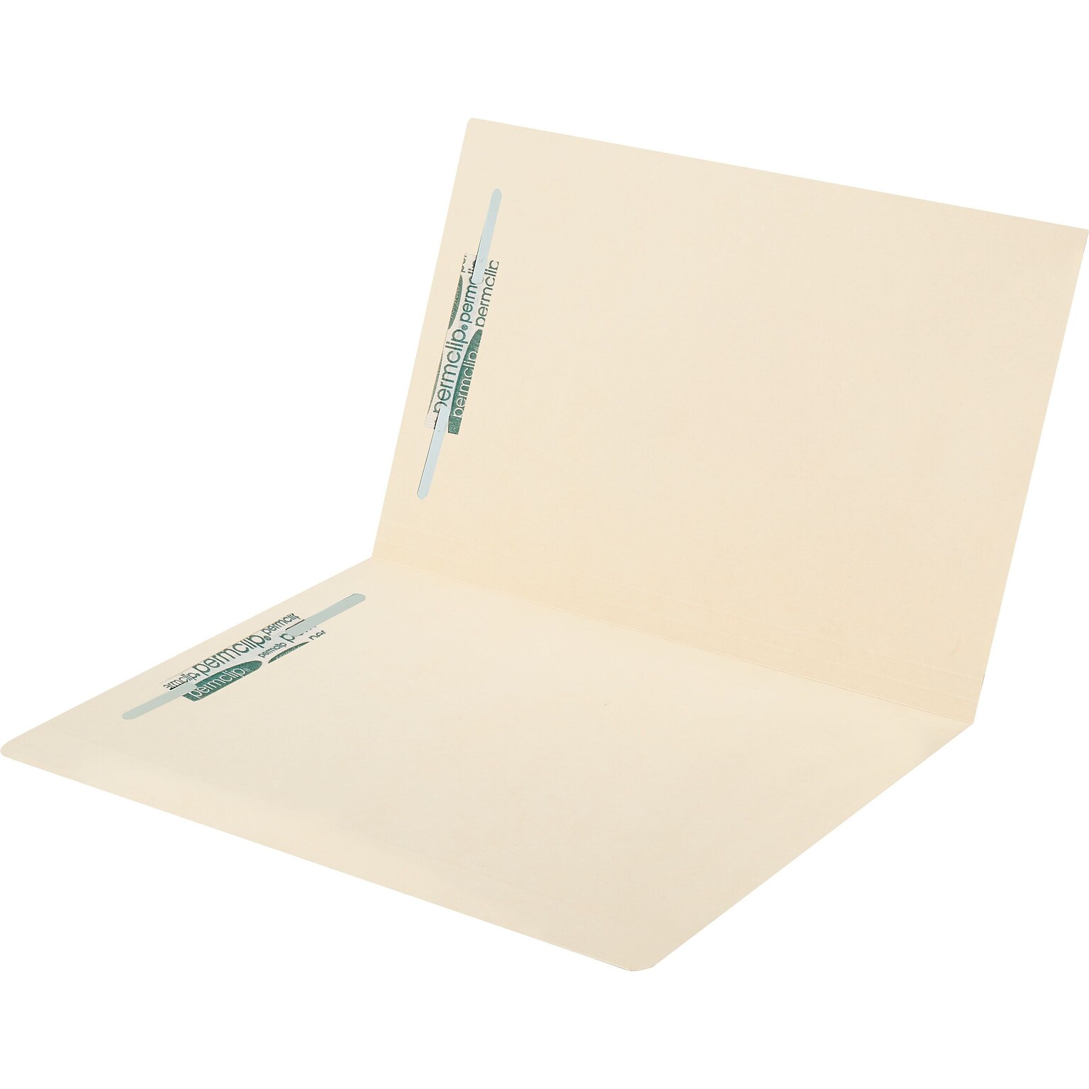 Medical Arts Press Straight Cut File Folders, 2-Fasteners, Letter, Manila, 50/Bx (31443)