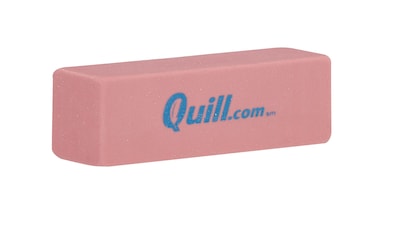 Quill Brand® Pink Wedge Erasers, Pink, 12/Pack (27670)