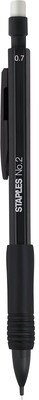 Staples® Mechanical Pencil, 0.7mm, #2 Medium Lead, Dozen (29082-CC)