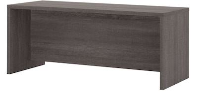 Bestar® Pro-Linea Executive Desk in Bark Grey