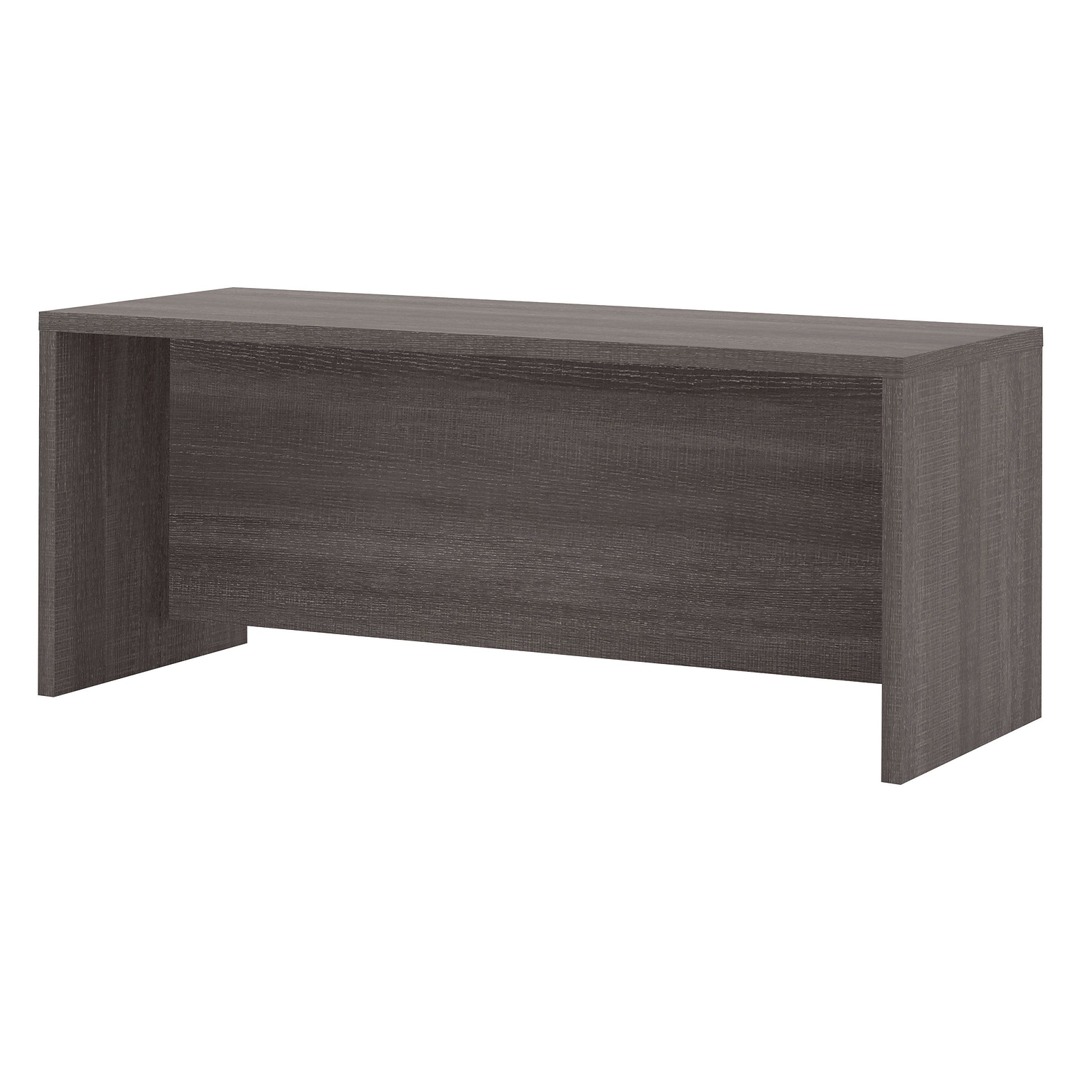 Bestar® Pro-Linea Executive Desk in Bark Grey