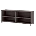 Bestar® Pro-Linea Credenza in Bark Grey