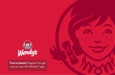 Wendys Gift Card $50