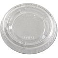 Solo PET Portion Container Lids, Plastic, Clear, 2500/Carton (PL200N)