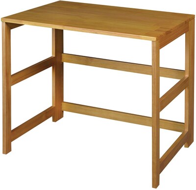 Regency Flip Flop 31 Folding Desk, Medium Oak, 28H x 22W x 32D