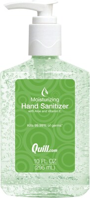 Quill Brand® Moisturizing Liquid Hand Sanitizer, 10 oz. (QB10SAN)