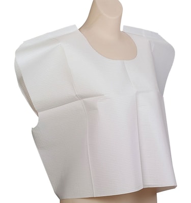 TIDI® Tissue/Poly/Tissue Exam Cape; 30 x 21