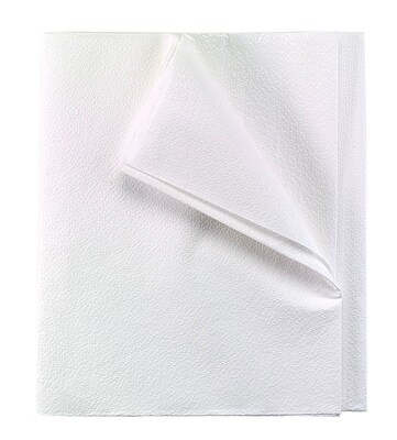 TIDI® Everyday™ Fitted Tissue/Poly Stretcher Drape Sheets; 30 x 48, 100/Carton