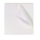 TIDI® Choice™ Disposable Fabricel® Flat Stretcher Sheets, White, 40 x 72, 50/CT