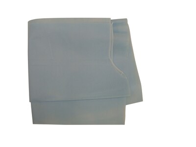 TIDI® Ultimate™ Fitted Stretcher Sheet, 40 x 89, Light Blue, 50/CT