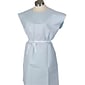 TIDI® Tissue/Poly/Tissue Exam Gown; 30" x 42", 50/Case (9810847)