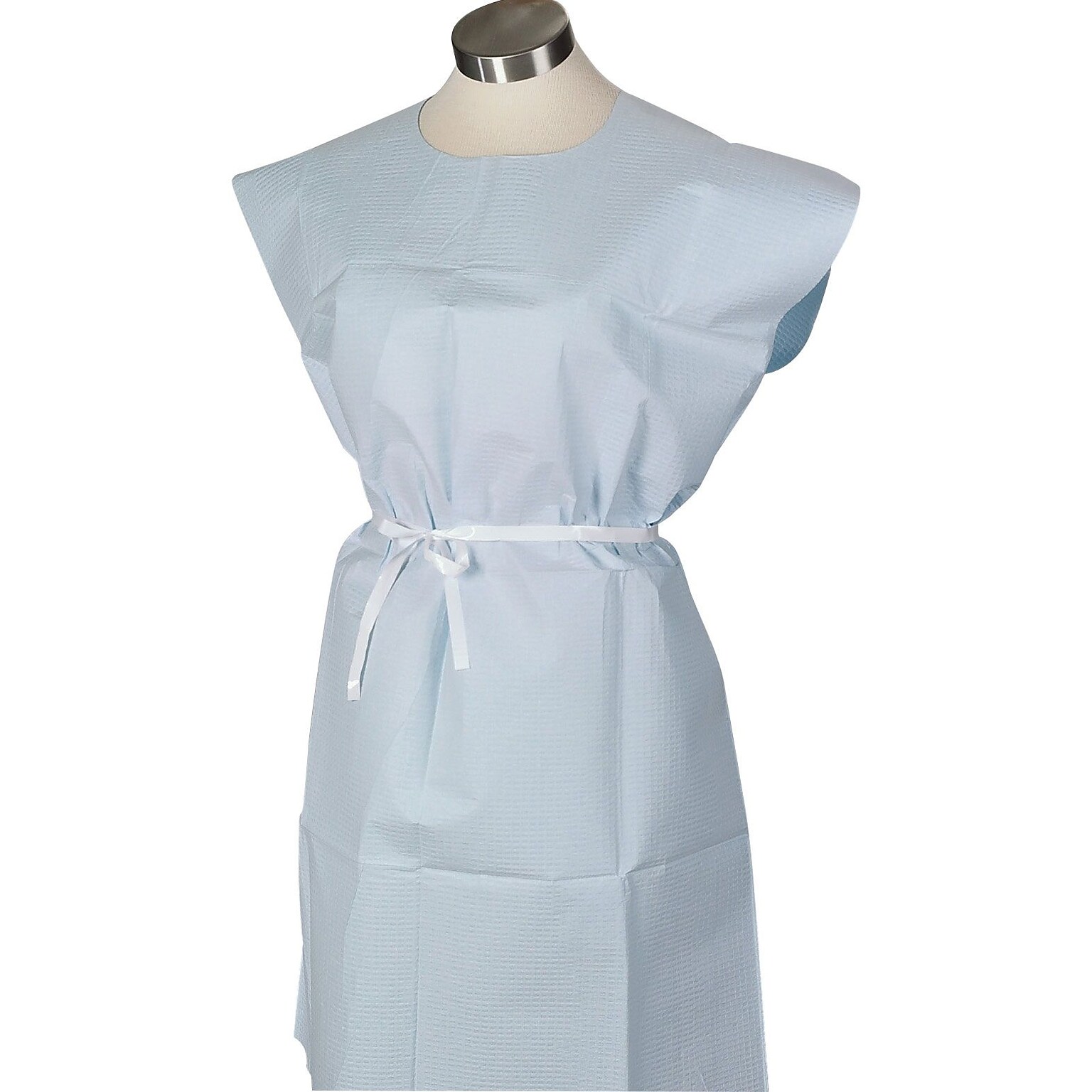 TIDI® Tissue/Poly/Tissue Exam Gown; 30 x 42, 50/Case (9810847)