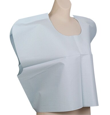 TIDI® Tissue/Poly/Tissue Exam Cape; 30 x 21