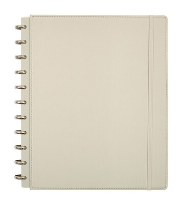 Office by Martha Stewart Discbound™ Customizable Notebook, Letter Size, Gray (44462)