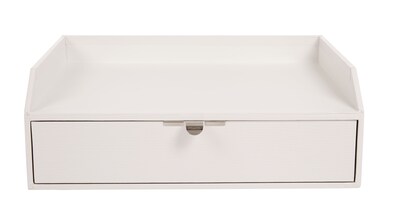 Office by Martha Stewart™  Stack+Fit™ Inbox with Drawer, White (28791)