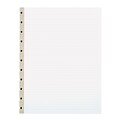Office by Martha Stewart™ Discbound™ Notebook Filler Paper, Letter-Size, 50 Sheets, Gray (28868)