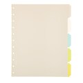 Martha Stewart™ Discbound™ Junior Notebook Dividers, 5 Tab, Multi-Colored (44472)