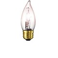 Philips Halogen Clear Light Bulb, B11, 25 Watts, 12PK
