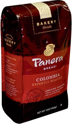 Panera Ground Coffee, Colombian Roast, 12 Oz Bag