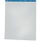 Quill Brand® Ruled Easel Pad, 27" x 34", White, 50 Sheets/Pad, 2 Pads/Box (720444)