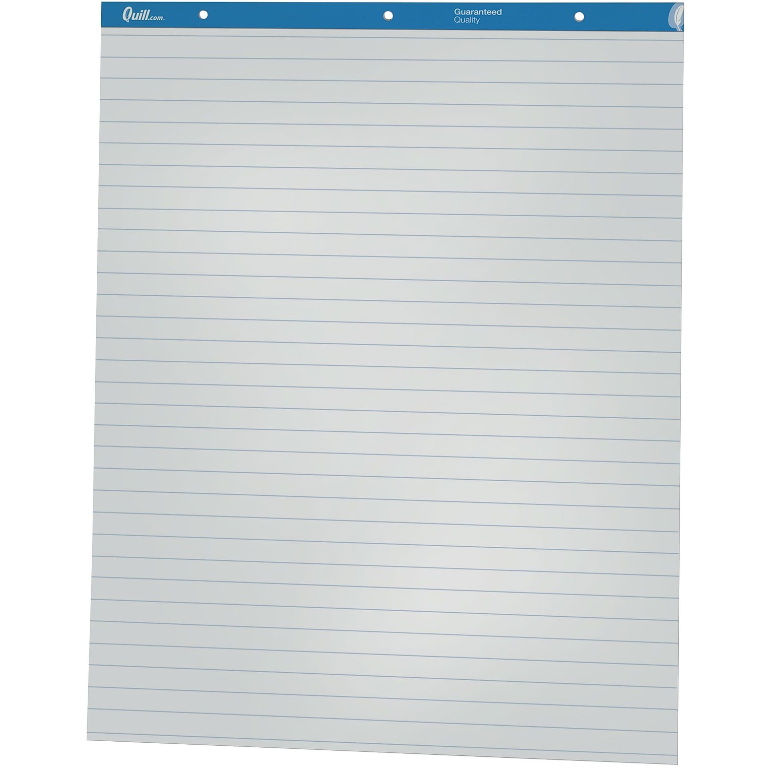 Quill Brand® Ruled Easel Pad, 27 x 34, White, 50 Sheets/Pad, 2 Pads/Box (720444)