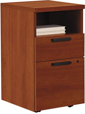 HON® 10700 Series in Cognac; Shelf/Box/File Mobile Pedestal