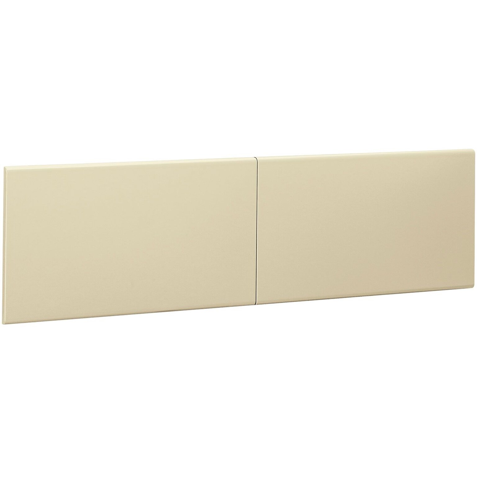 HON 38000 Series Hutch Flipper Doors For 60w Open Shelf, 30w x 15h, Putty (HON386015LL)