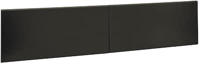 HON® 38000 Series™ Flipper Doors for 60"W Stack-On Storage, Charcoal, 15.0"H x 30.0"W