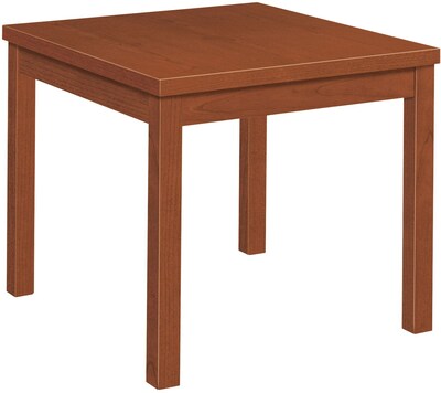 HON® Laminate Occasional Table in Cognac; 24x24 Side Table
