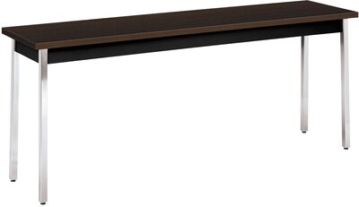 HON® Utility Table in Mocha, 72x18, Rectangular
