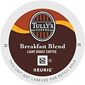 Tullys Coffee Breakfast Blend Coffee K-Cups, 96/Carton (192719)