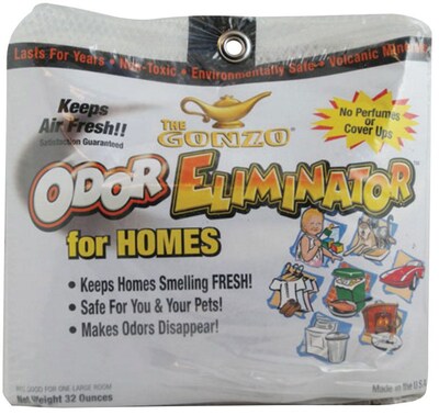 Gonzo® Odor Eliminator, Volcanic Rocks, 32 oz. Bag