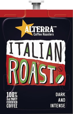 FLAVIA® ALTERRA® Italian Roast Coffee Freshpacks, 100/Carton (MDRA186)