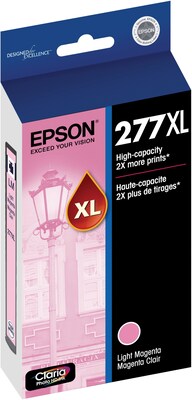 Epson T277XL Light Magenta High Yield Ink Cartridge