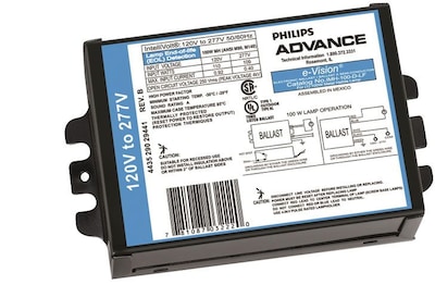 Philips Advance Metal Halide Ballast, 1 Lamp, 70 Watt, 16/Pack (IMH70GBLSM)