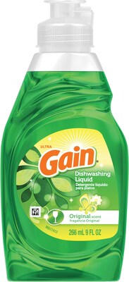 Gain® Dishwashing Liquid, 11-oz., 18/Case