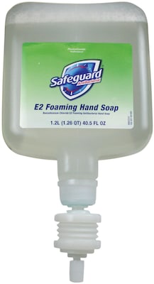 Safeguard® E-2 Antibacterial Foaming Hand Soap Refill, 1200 Ml, 4/Cs