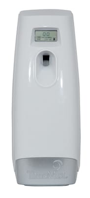 TimeMist Plus Metered Aerosol Fragrance Dispenser, 3.4 X 3.4 X 8 1/4, White