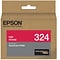 Epson T324 Ultrachrome Red Standard Yield Ink Cartridge