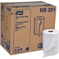 Tork® Universal Hardwound Paper Roll Towel; 1-Ply, 350 Feet per Roll, 12/Carton