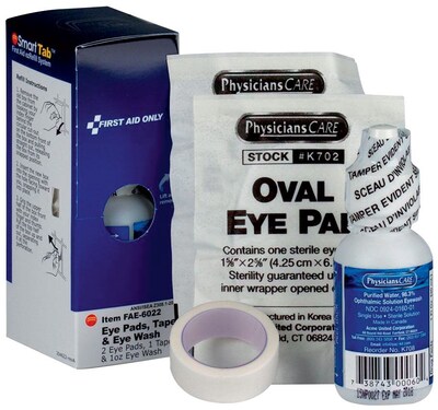 First Aid Only SmartCompliance Eye Wash Refill, 1/Box (FAE-6022)