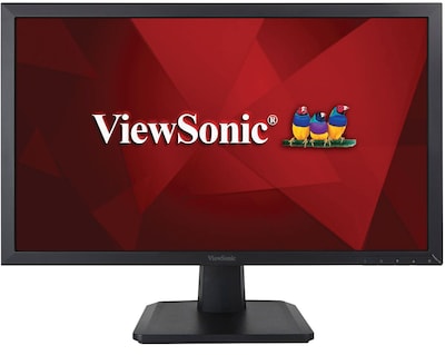 ViewSonic® VA2446MH-LED 24 Full HD Widescreen LED Monitor, Black