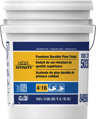 P&G Pro Line® High Affinity™ Premium Durable Floor Finish, 5 Gallon Pail