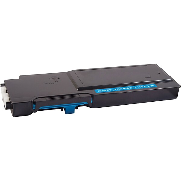 Quill Brand® Remanufactured Cyan High Yield Toner Cartridge Replacement for Dell C3760/3765 (1M4KP) (Lifetime Warranty)