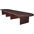 Regency Legacy 216 Modular Racetrack Conference Table, Mahogany (LCTRT21652MH)