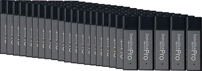 Centon MP Valuepack 2GB USB 2.0 Type A Flash Drive, Gray, 100/Pack (S1-U2P1-2G100PK)