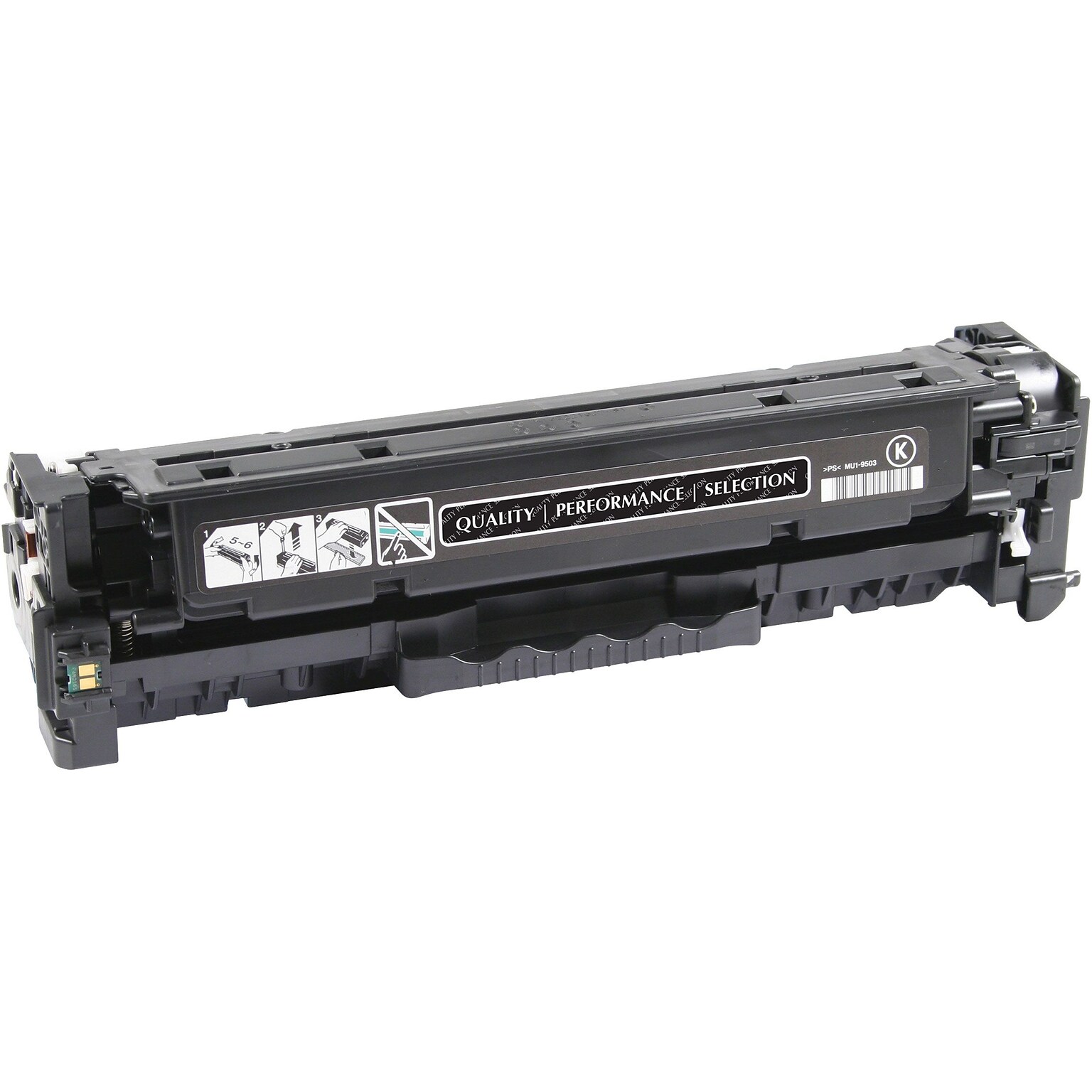 Quill Brand® Remanufactured Black Standard Yield Toner Cartridge Replacement for HP 312A (CF380A) (Lifetime Warranty)