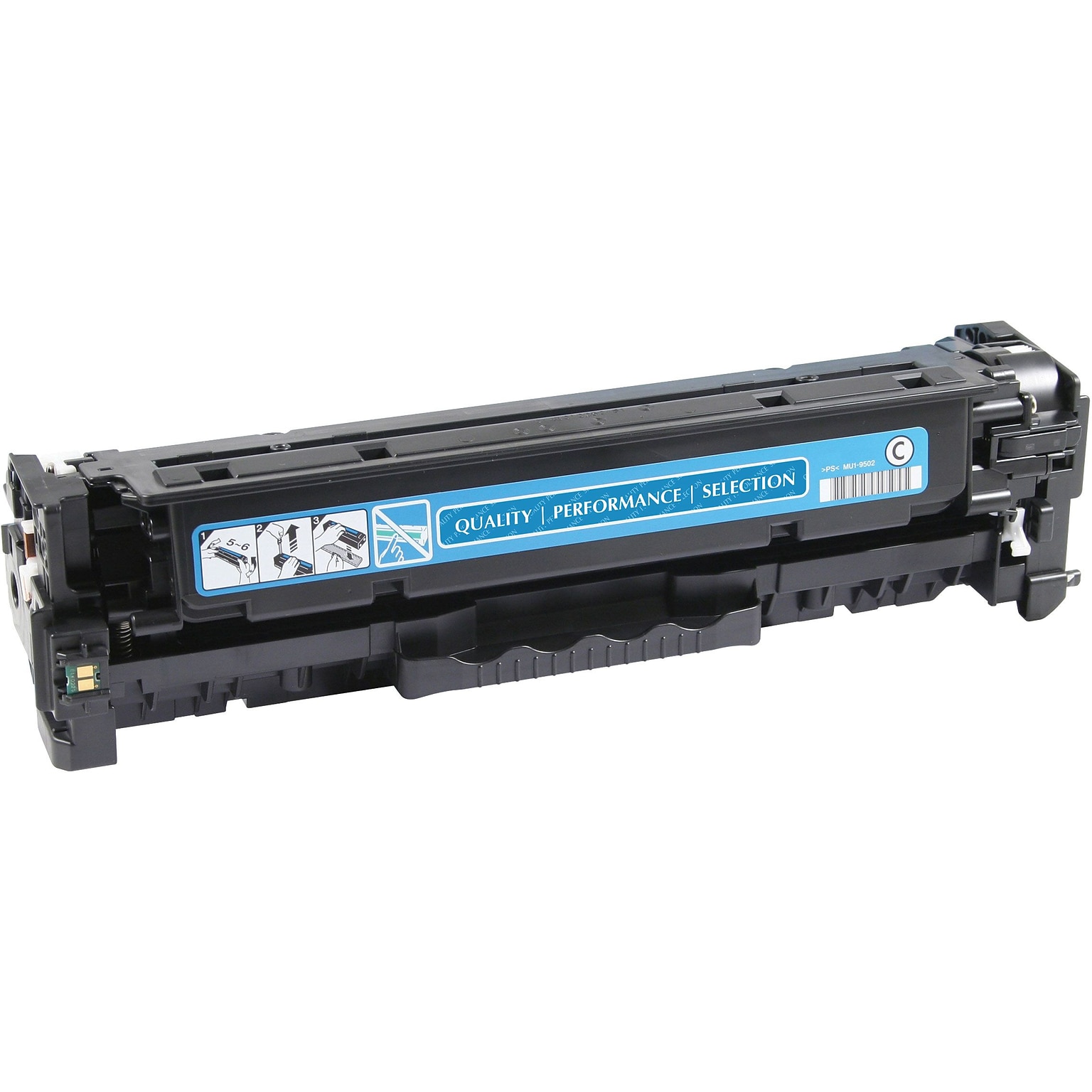 Quill Brand® Remanufactured Cyan Standard Yield Toner Cartridge Replacement for HP 312A (CF381A) (Lifetime Warranty)