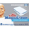 Mr. Clean Magic Eraser White Unscented Kitchen Scrubber, 2/Pack (47546)