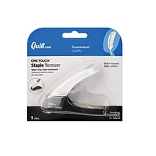 Quill Brand® One-Touch™ Staple Remover, White (25968QCC)